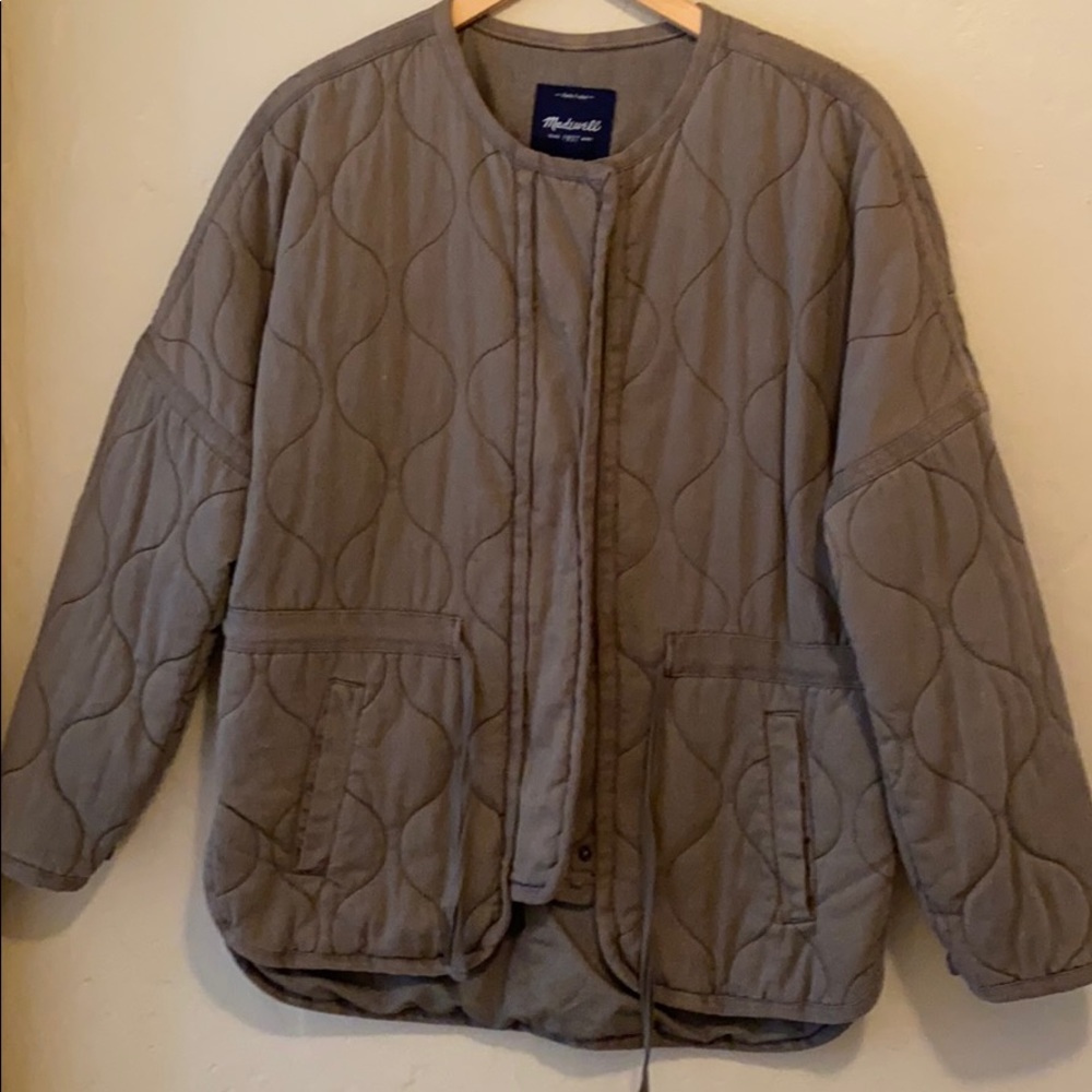Madewell quilted jacket